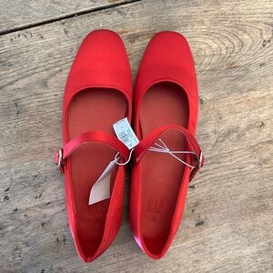 GAP Women's Red Mary Jane Shoes